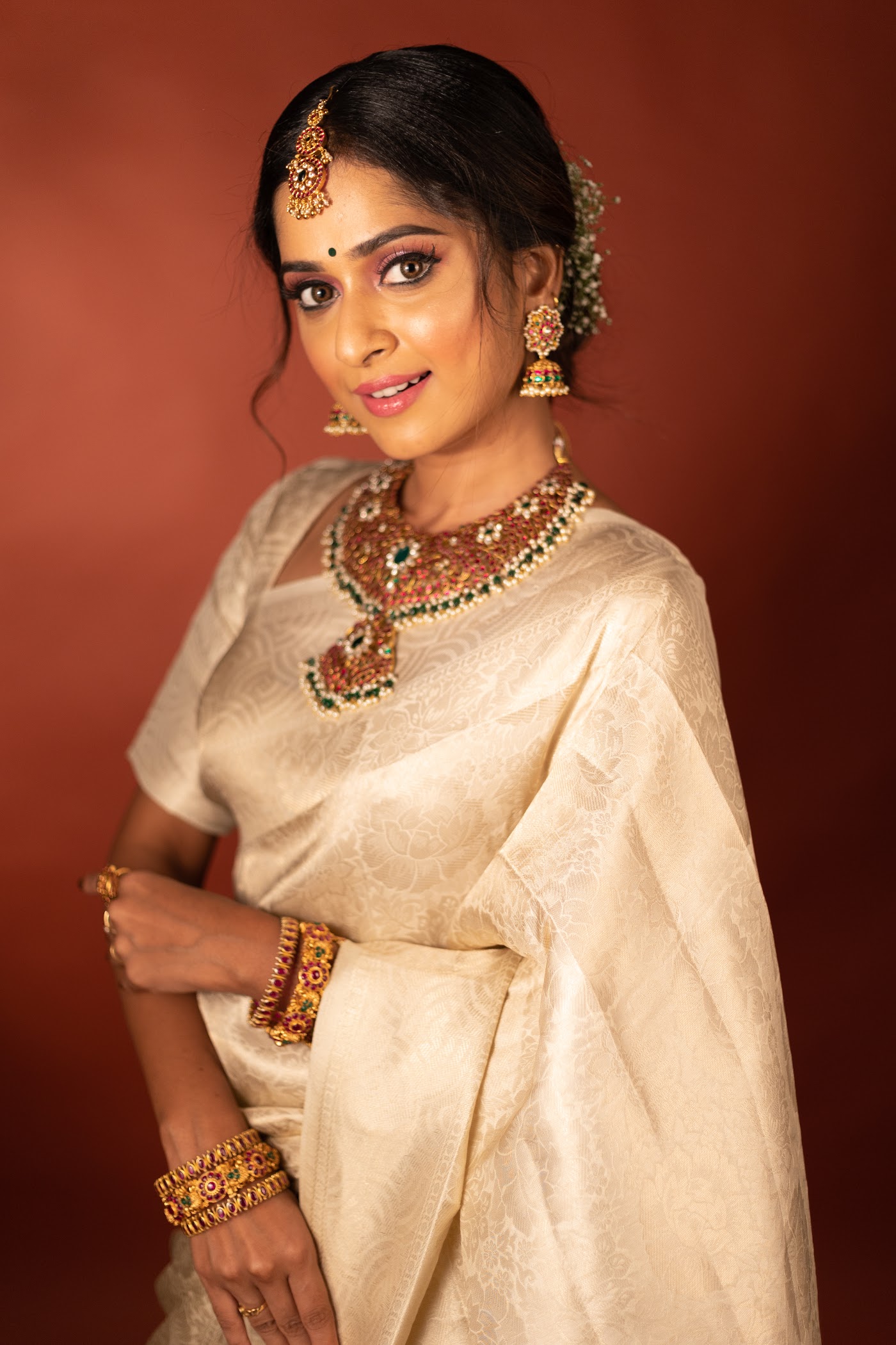 Bridal look by Jamie