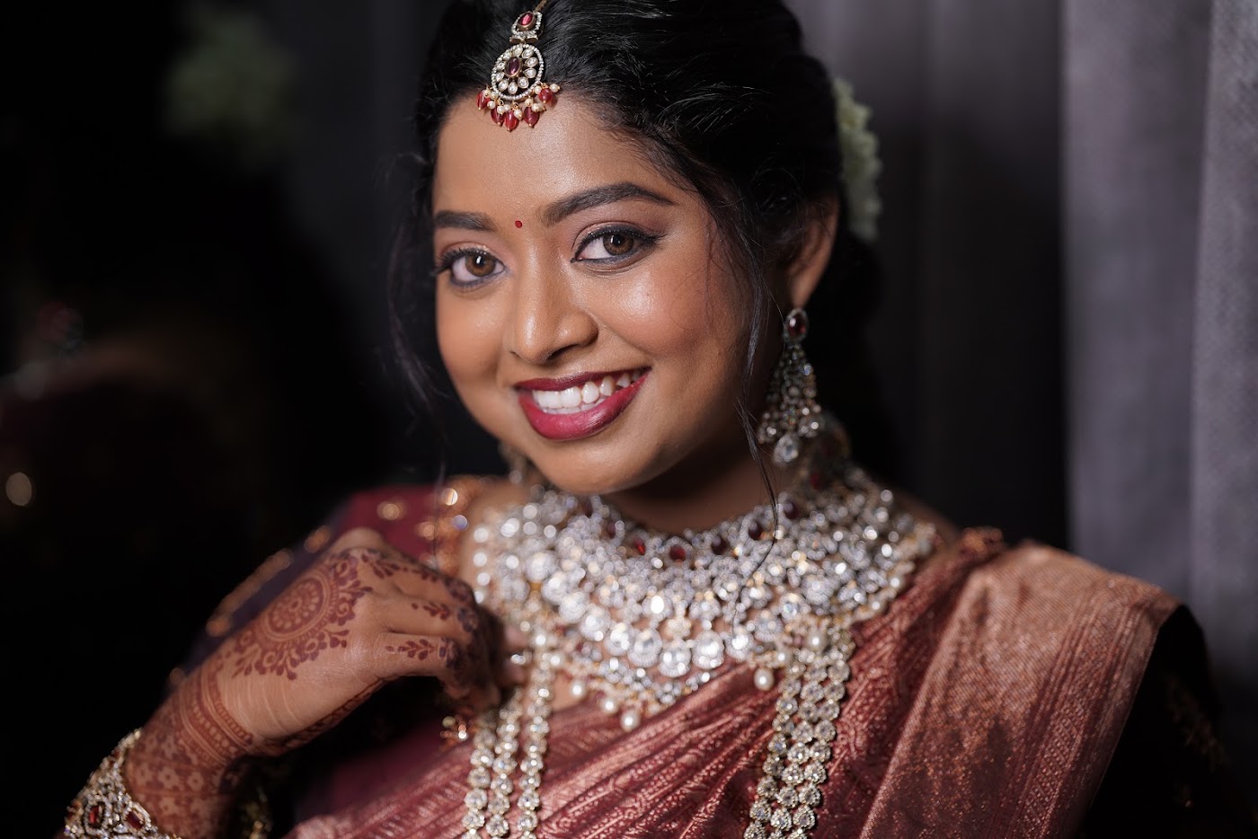 Bridal look by Jamie