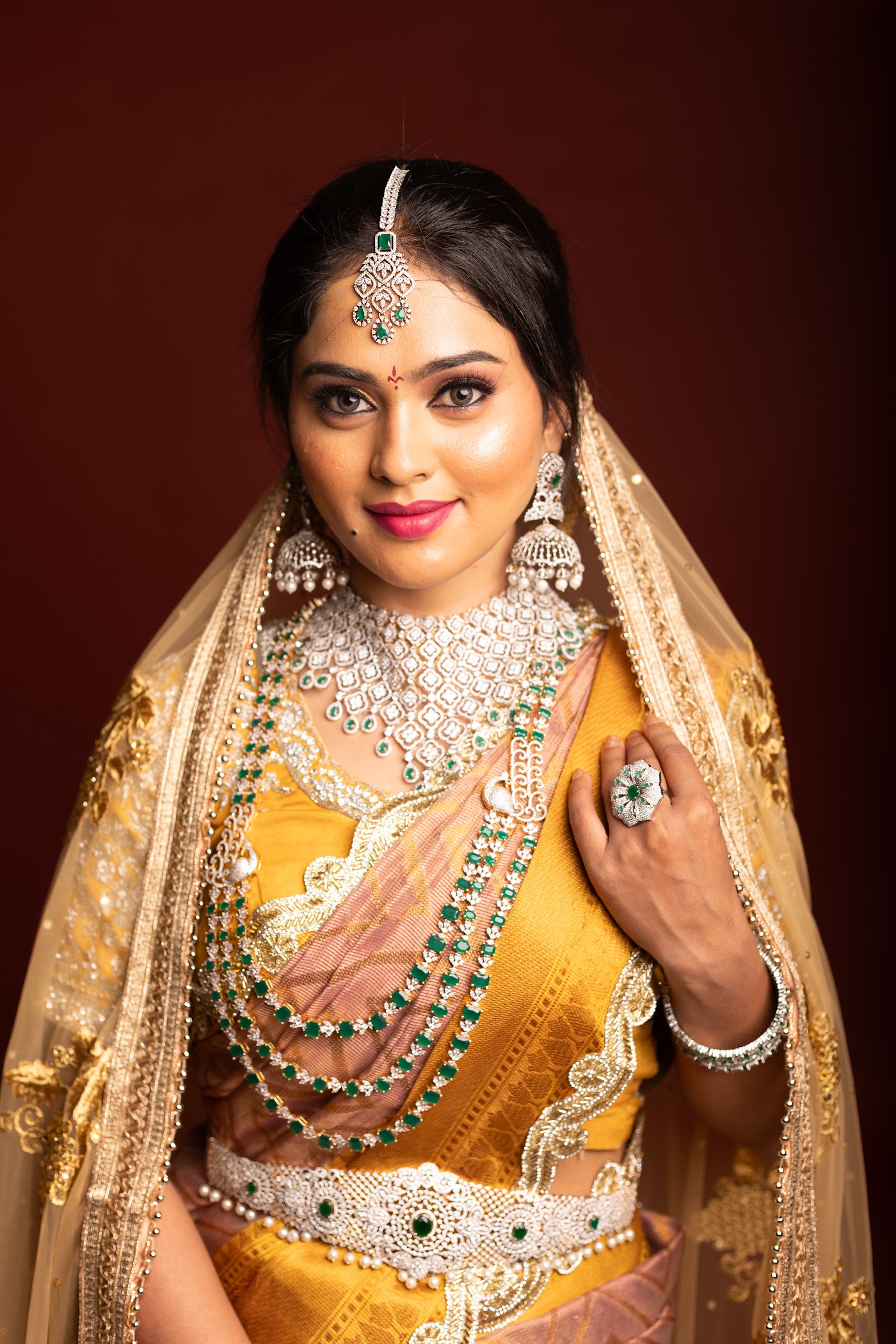 Bridal look by Jamie